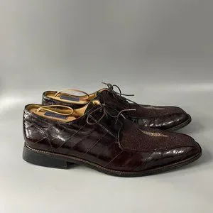 Belvedere | Shoes | Belvedere Exotic Mens Dress Shoes Brown  display picture 2
